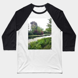 Lily Pad Pond Baseball T-Shirt